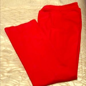 Vibrant Red pants
